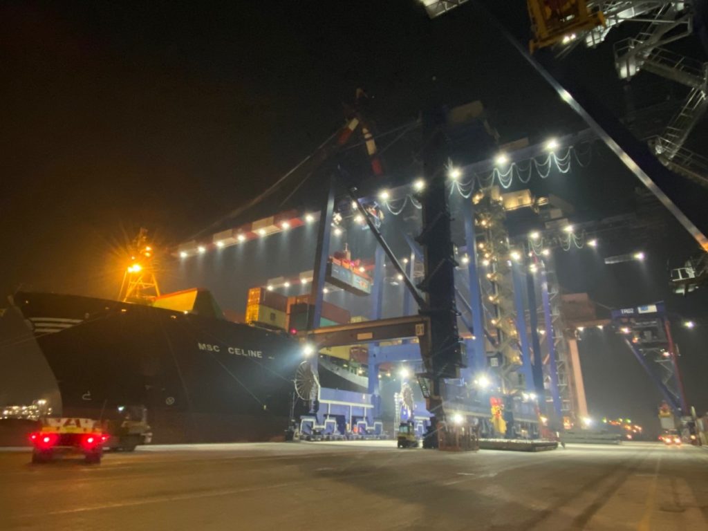 MSC Celine al Terminal Container Ravenna