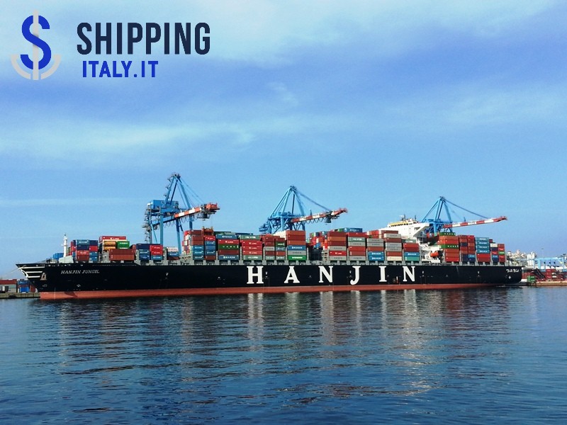 Nave portacontainer Hanjin Jungil al terminal SECH