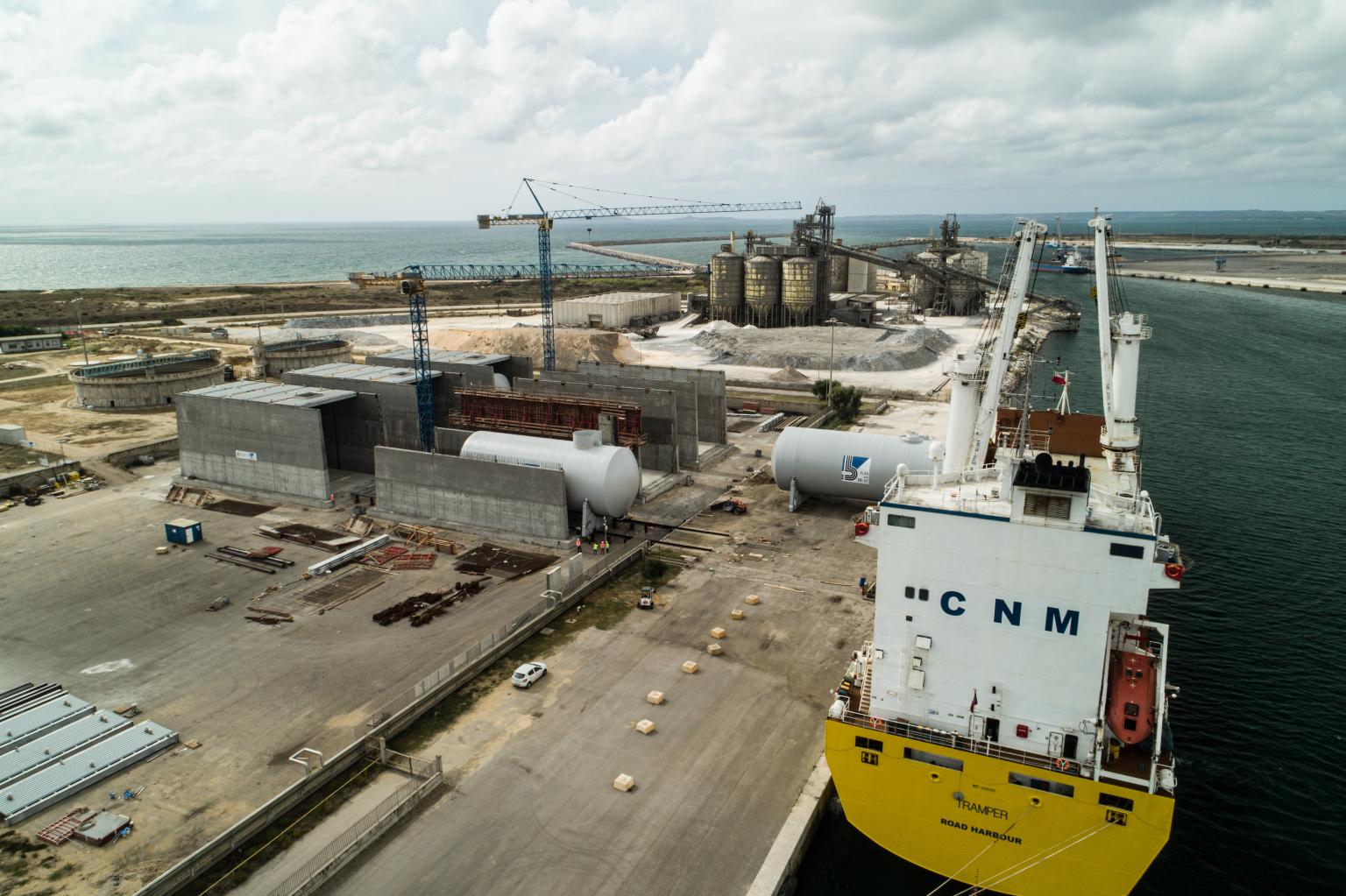 Higas – deposito GNL Oristano