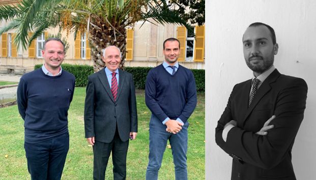 Charles Taylor – Cosulich foto di gruppo (Olivier Hutchings, Riccardo Cosulich, Gustavo Cosulich e Diego Cosulich)