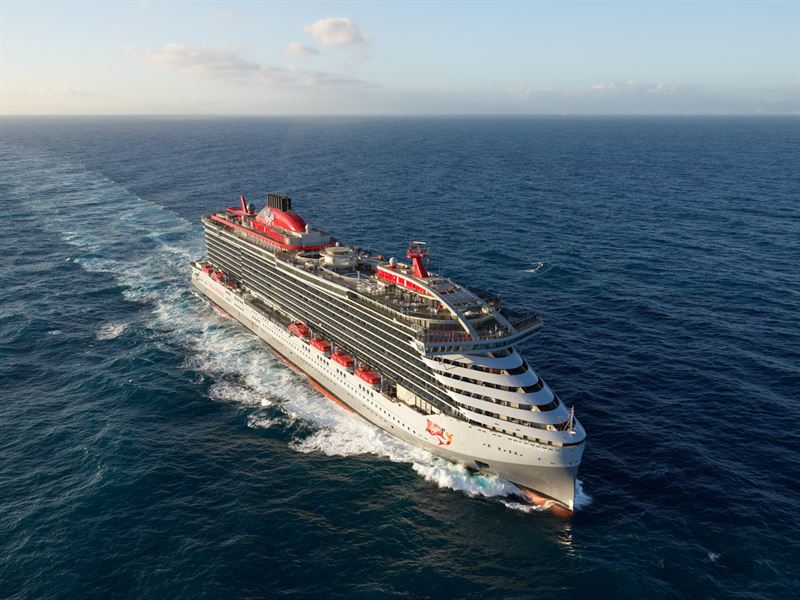 Virgin Voyages vessel