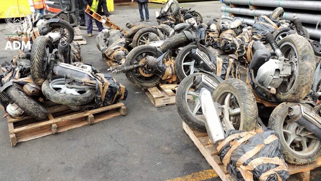 Dogane merce container (3)