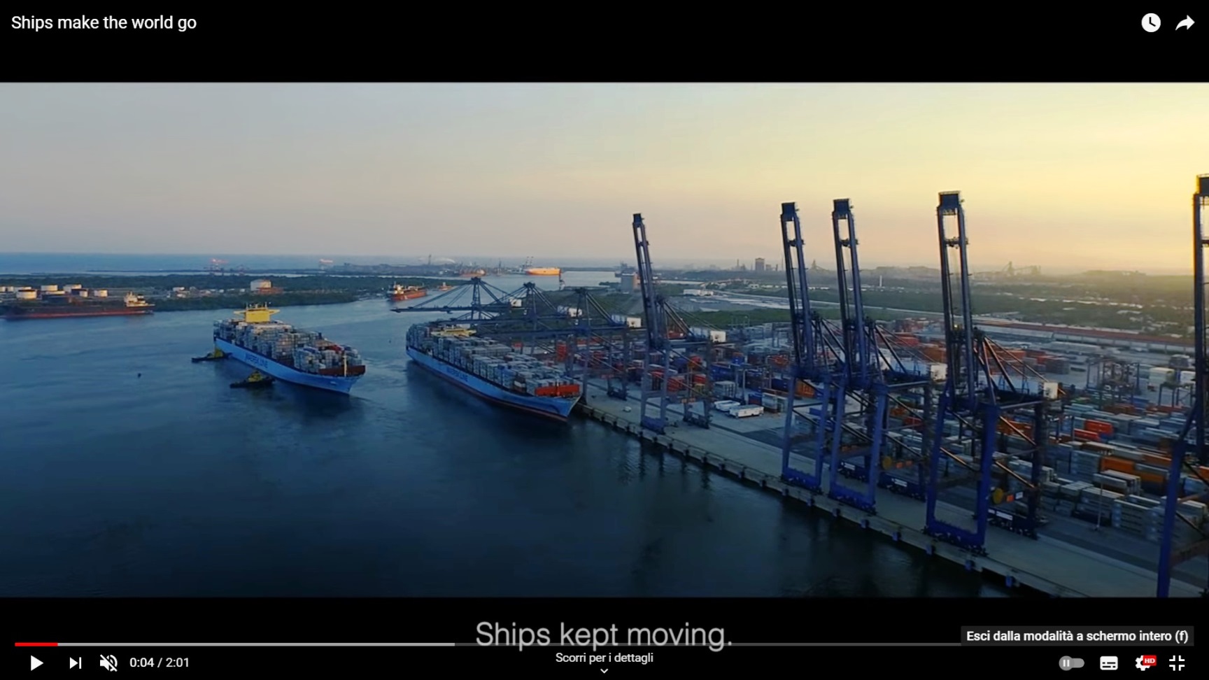 Ships make the world go