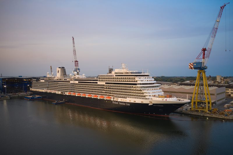 Rotterdam (Holland America Line) consegna a Fincantieri Marghera