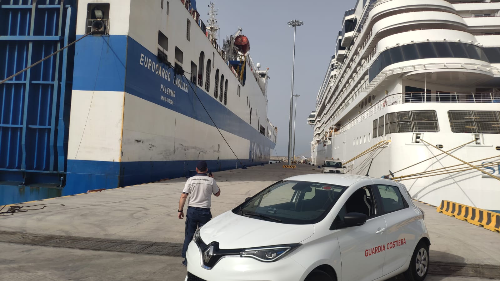 Darsena traghetti – porto di Civitavecchia – Eurocargo Cagliari