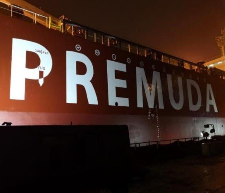 Premuda fiancata nave