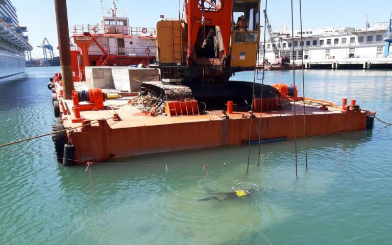 Calata Zingari lavori – porto Genova