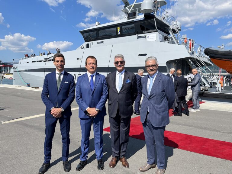 Consegna Guardia di Finanza – Damen Stan Patrol vessel 6009 – Cantiere Navale Vittoria (1)