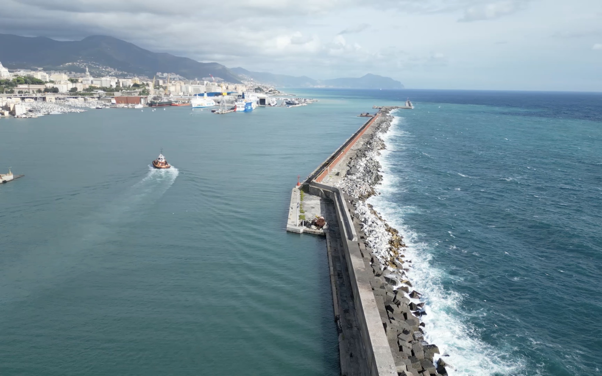 Diga di Genova, il Tar premia la tesi dell’Adsp e non concede la