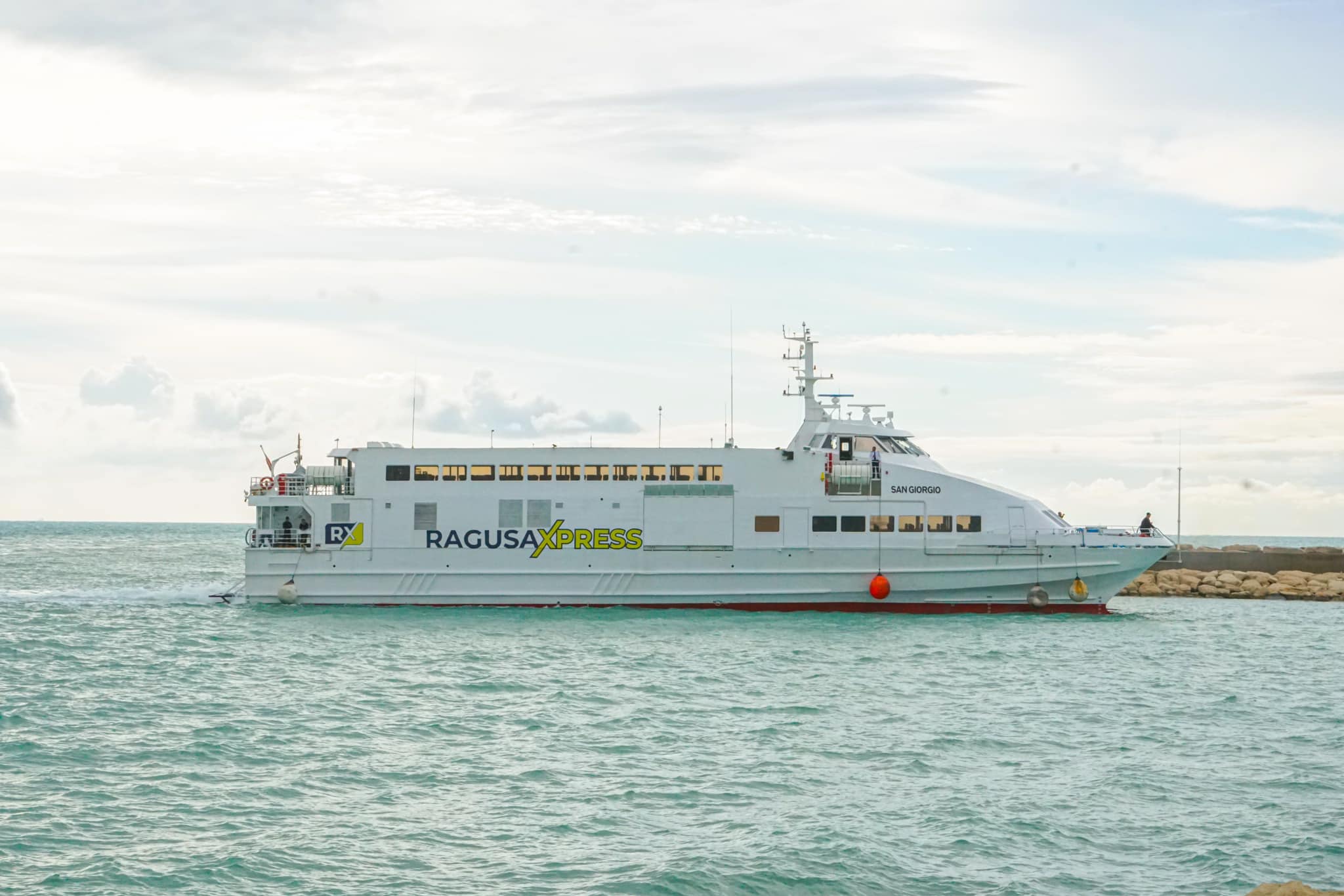 Primo test positivo per la nuova linea marittima di Ragusa Express fra Malta e la Sicilia