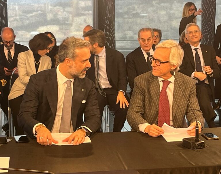 Mario Zanetti (Confitarma) – Stefano Messina (Assarmatori)