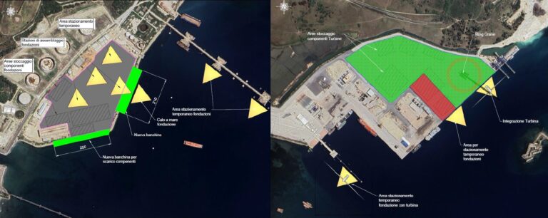 Augusta renderingAugusta eolico offshore aree