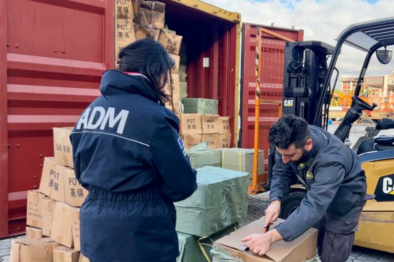 Fuochi sequestro GIoia Tauro