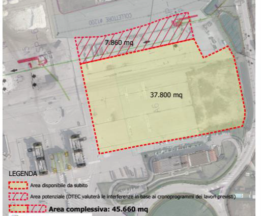 Chioggia Val Da Rio_stralcio area concessa a Cimolai