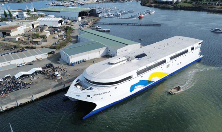 Varo Hull 096 – China Zorrilla- cantiere Incat – Buquebus