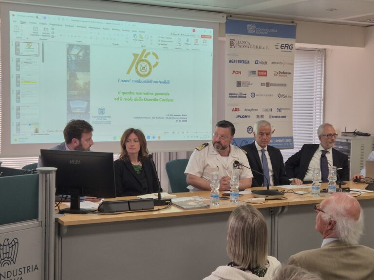Confindustria genova convegno carburanti marittimi