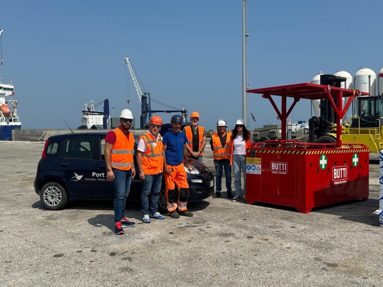 ceste per recupero nelle stive