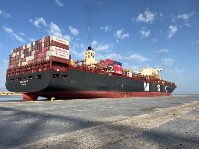Msc Venice al Terminal Mito di Cagliari