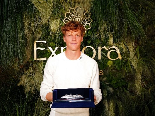 JANNIK SINNER – Explora Journeys