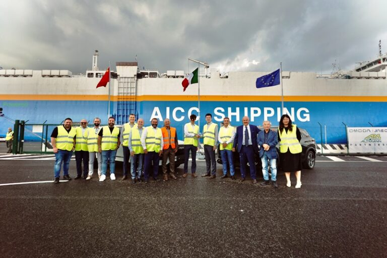 AICC HUANGHU primo scalo a Ravenna