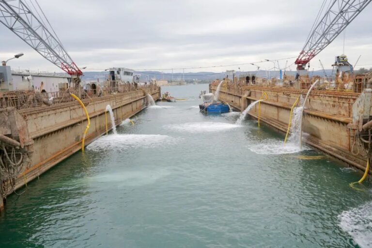 Bacino galleggiante – Cantiere Navale Noè