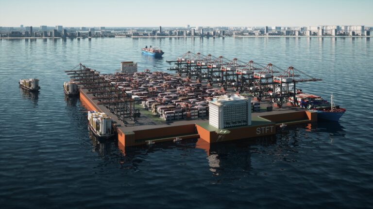 Stft terminal container galleggiante