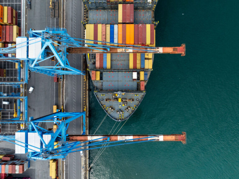 PSA SECH – container banchina gru