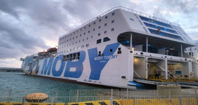 Moby Tommy a Civitavecchia