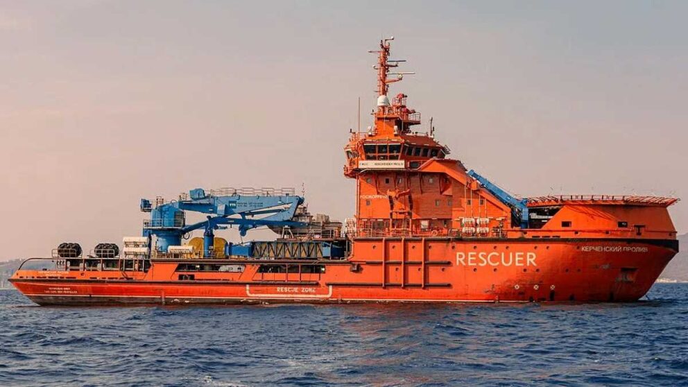 Il salvataggio recentemente consegnato Mpsv Kerchenskiy Proliv - Morspas