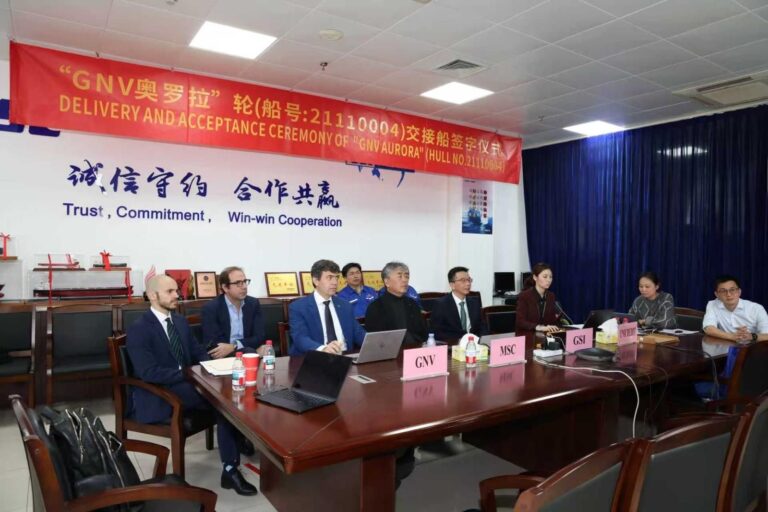 Unitramp – Msc – consegna nave Gnv Aurora (3)