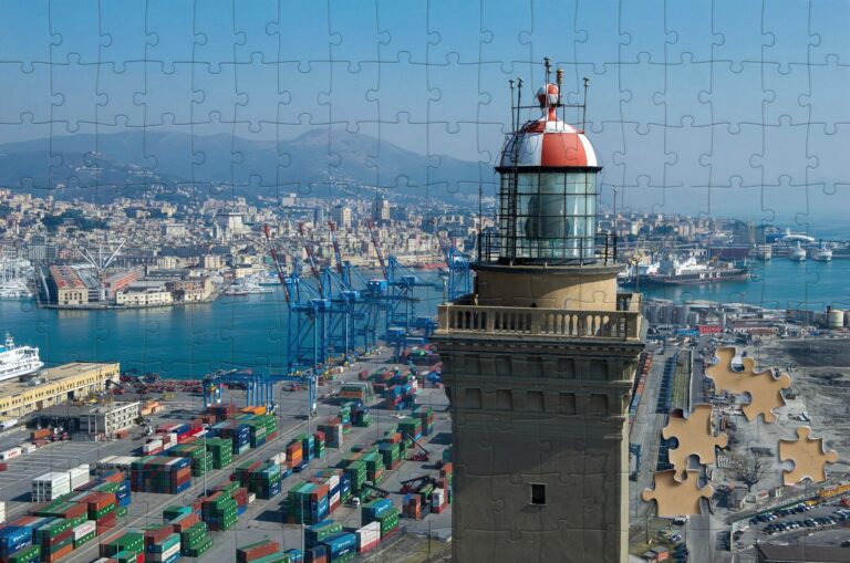 Puzzle Lanterna porto di Genova