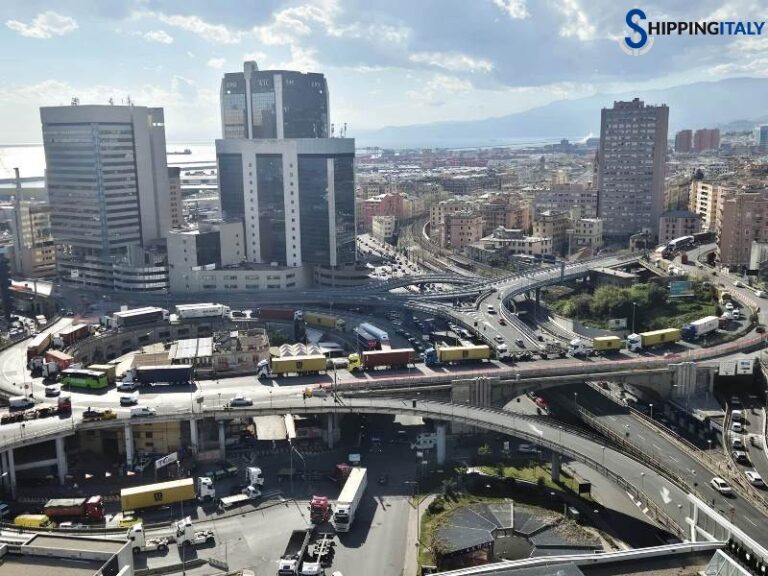 Autotrasporto – camion – container – Genova