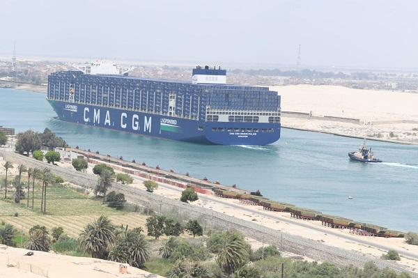 Cma Cgm Grand Palais – canale di Suez