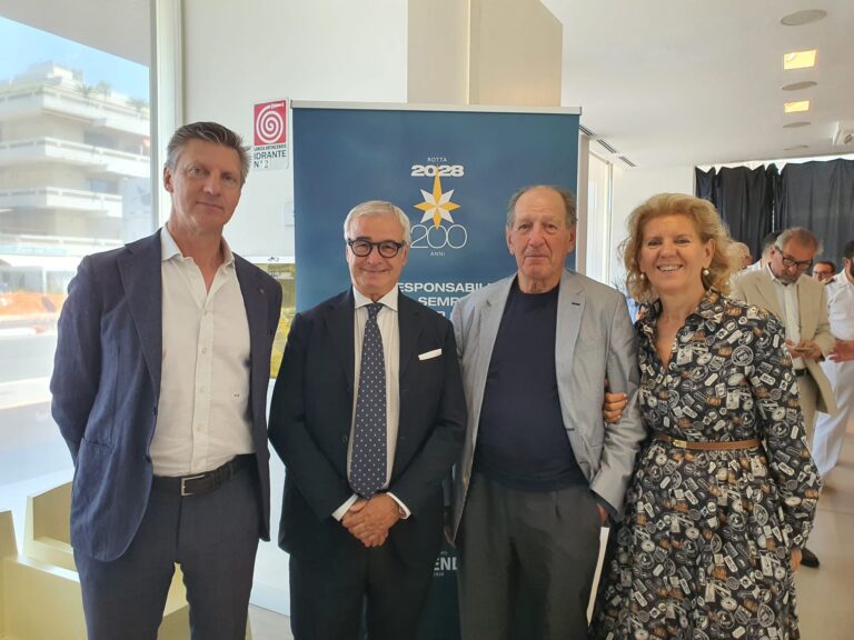 da sx: Antonio Musso, Bruno Pisano, Bruno Musso, Costanza Musso