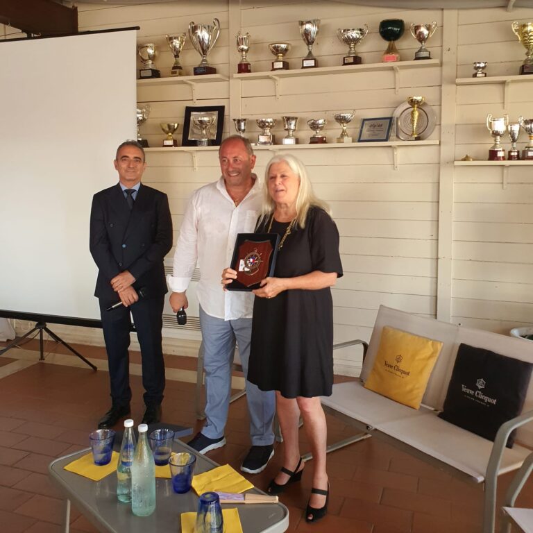da sx Antonio Giordano, Fabio Pagano, M. Gloria Giani