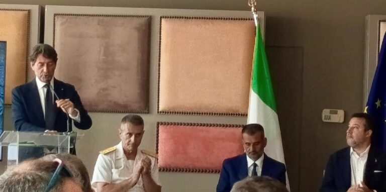 Bari – inaugurazione lavori Molo San Cataldo 1