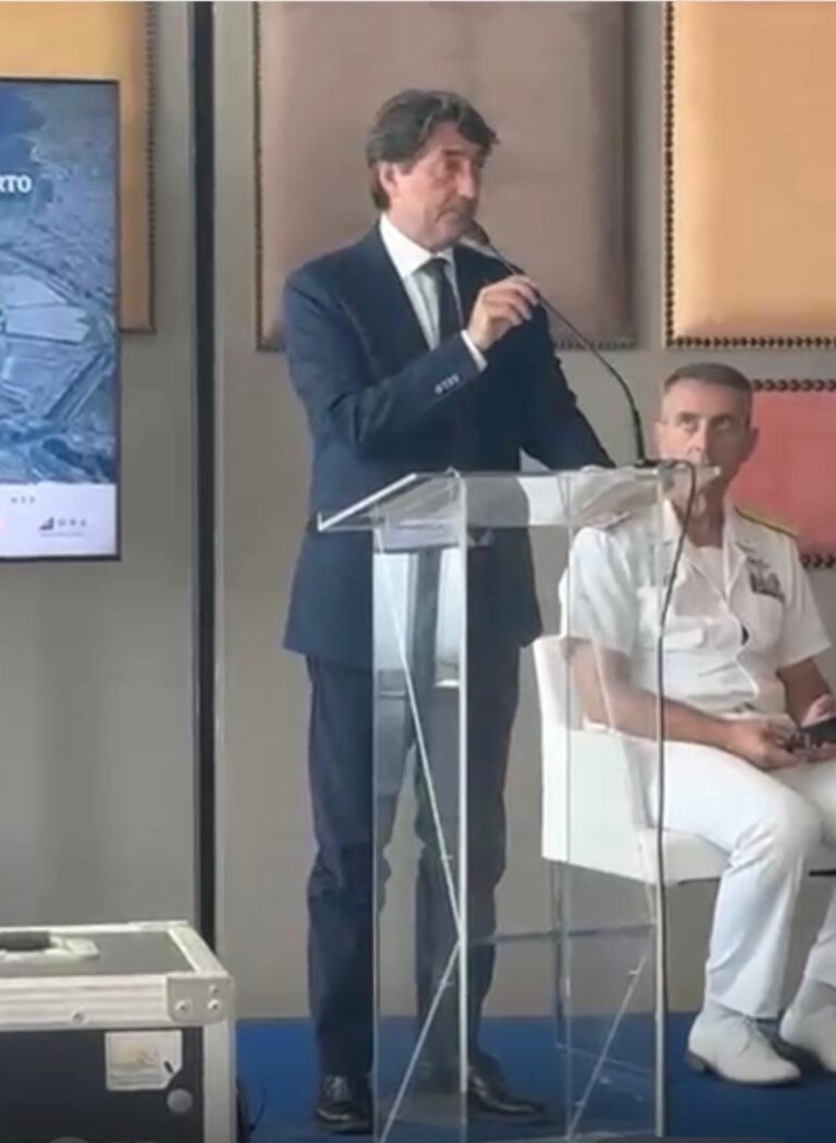 Bari – inaugurazione lavori Molo San Cataldo 2