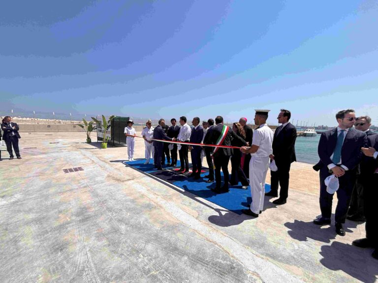 Bari – inaugurazione lavori Molo San Cataldo 3