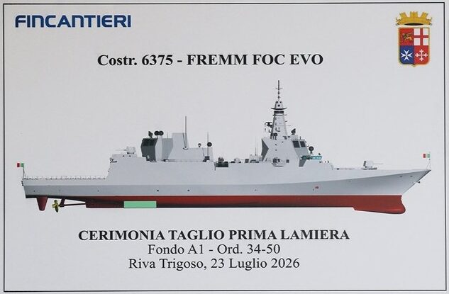 Fremm Taglio lamiera