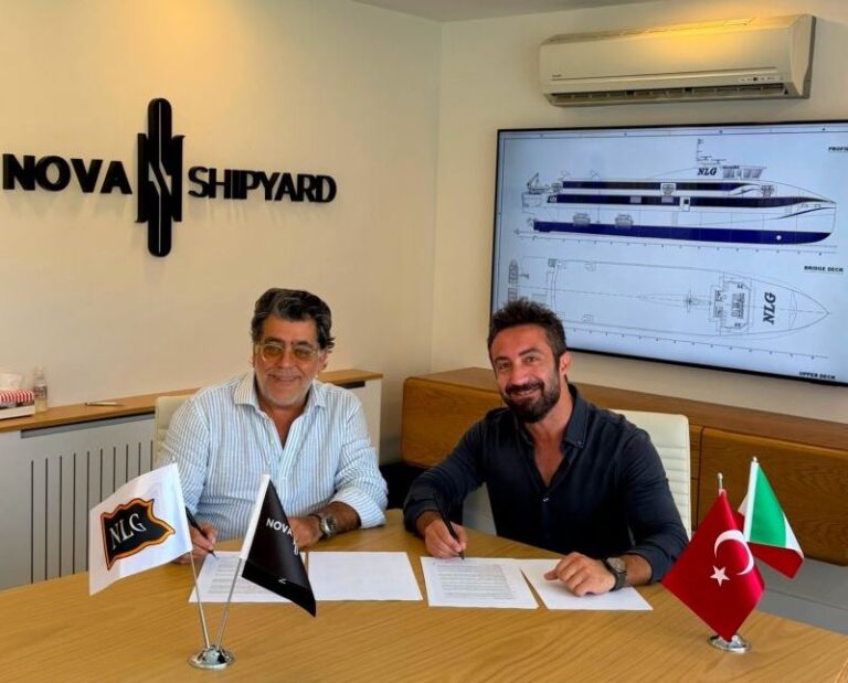 Navigazione Libera del Golfo firma ordine con Nova Shipyard